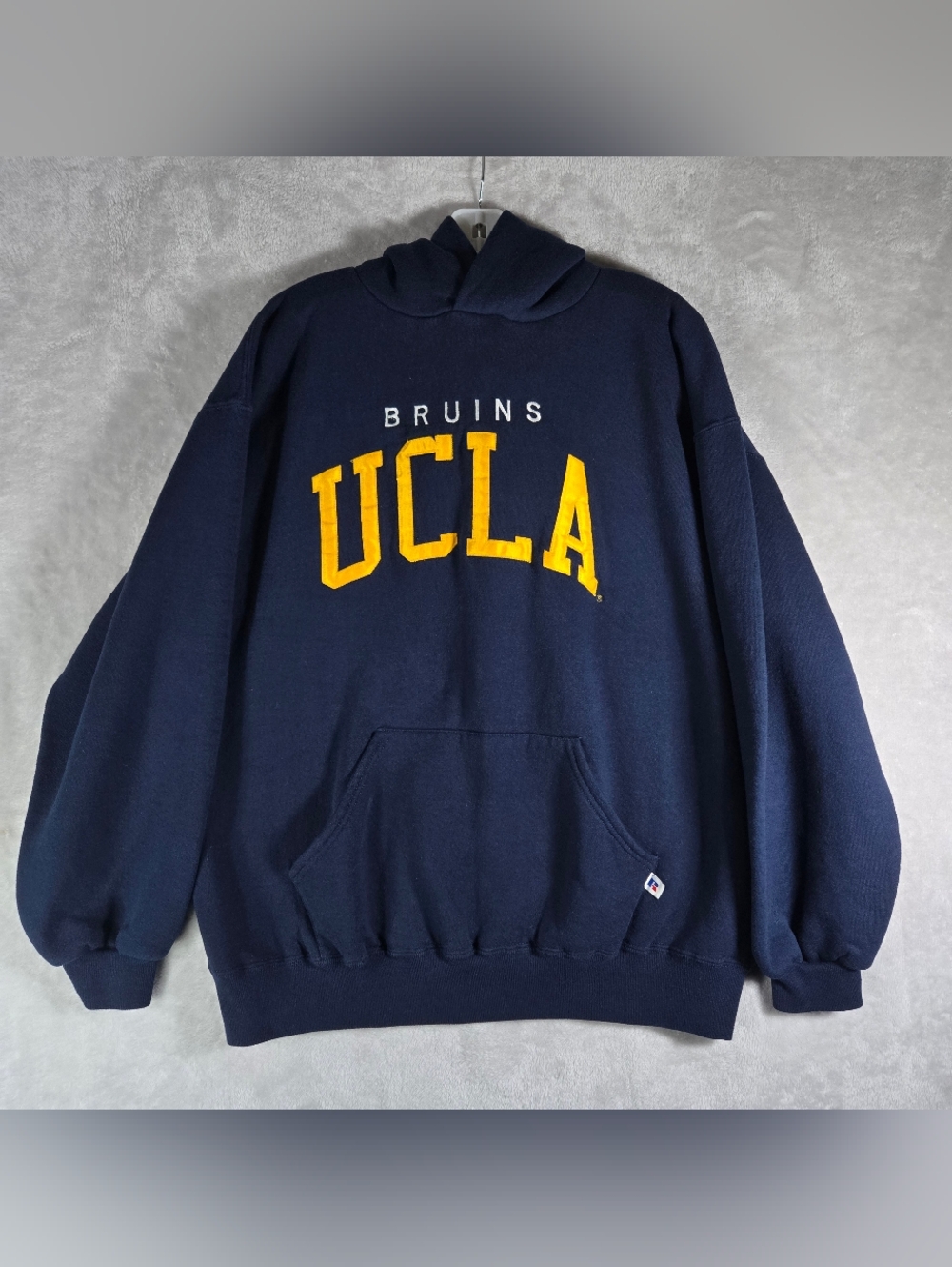 Russell Athletic UCLA Bruins Hoodie Sweater Mens Extra Large Navy Blue USA Made